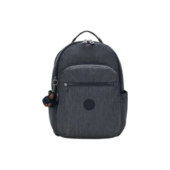 Kipling Polyester Backpack Unisex Gray