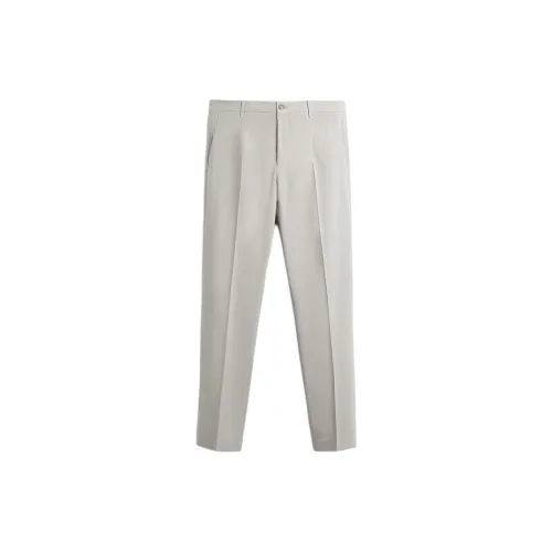 ZARA Suit Trousers Men Beige