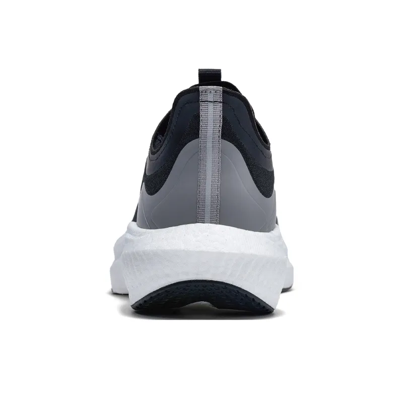 Kappa Anti-Slip And Wear-Resistant Rebound Lightweight Low-Top Casual Running Shoes Unisex Black-4
