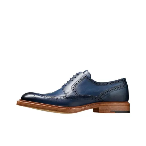 BARKER Bailey Dress Shoes Men's Blue