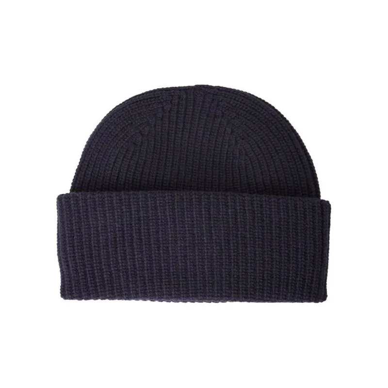 MaxMara Virgin Wool Beanies Women's Blue-1