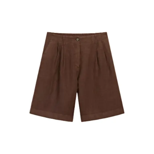 Massimo Dutti Casual Shorts Women's Brown