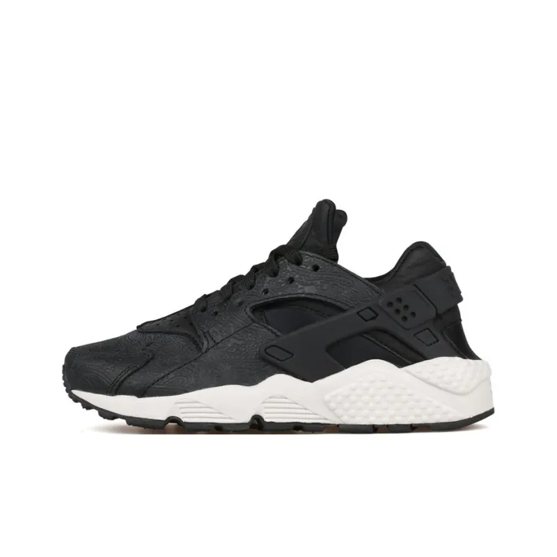 Nike Air Huarache Run Premium Black/Black Light Bone Women's-0