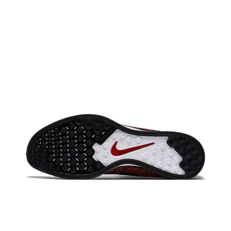 Nike Flyknit Racer University Red Fire Rooster 2017-4