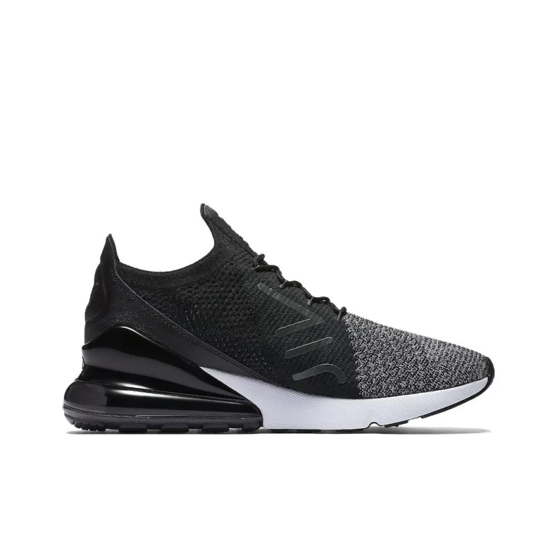 Nike Air Max 270 Flyknit Black White-1