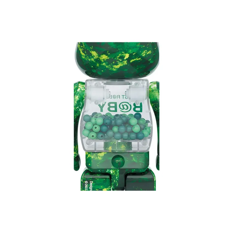 BE@RBRICK MY FIRST R@BBRICK 100% & 400% FOREST GREEN Ver.-3