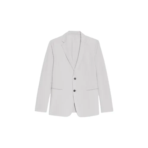 THEORY Business Suits Men Mist White