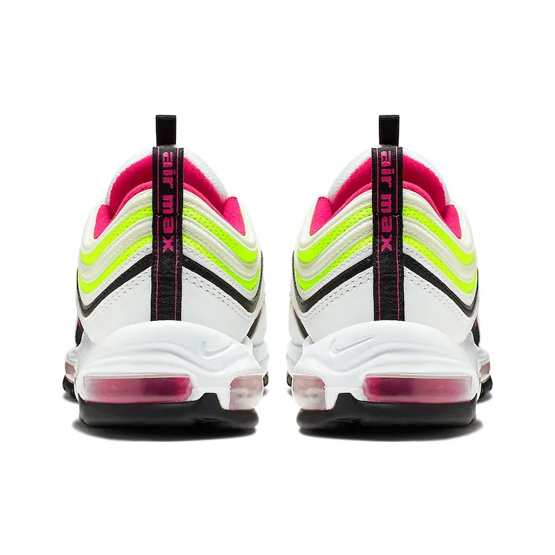 Nike Air Max 97 White Black Volt Rush Pink-3