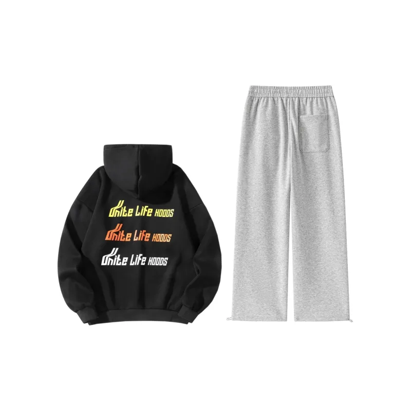 Unite Life HOODS Sweatshirt Set Unisex-3