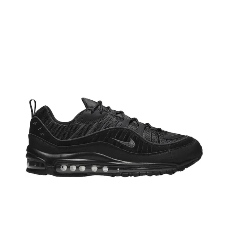 Nike Air Max 98 Black Anthracite Black Sole-1