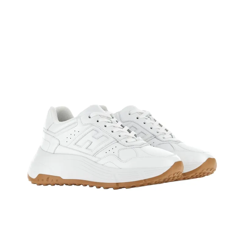 HOGAN Panelled Lace Up Sneakers Women's-2