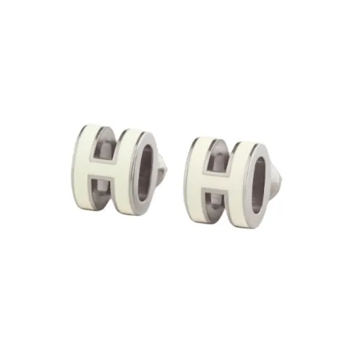 HERMES Stud Earrings Women's