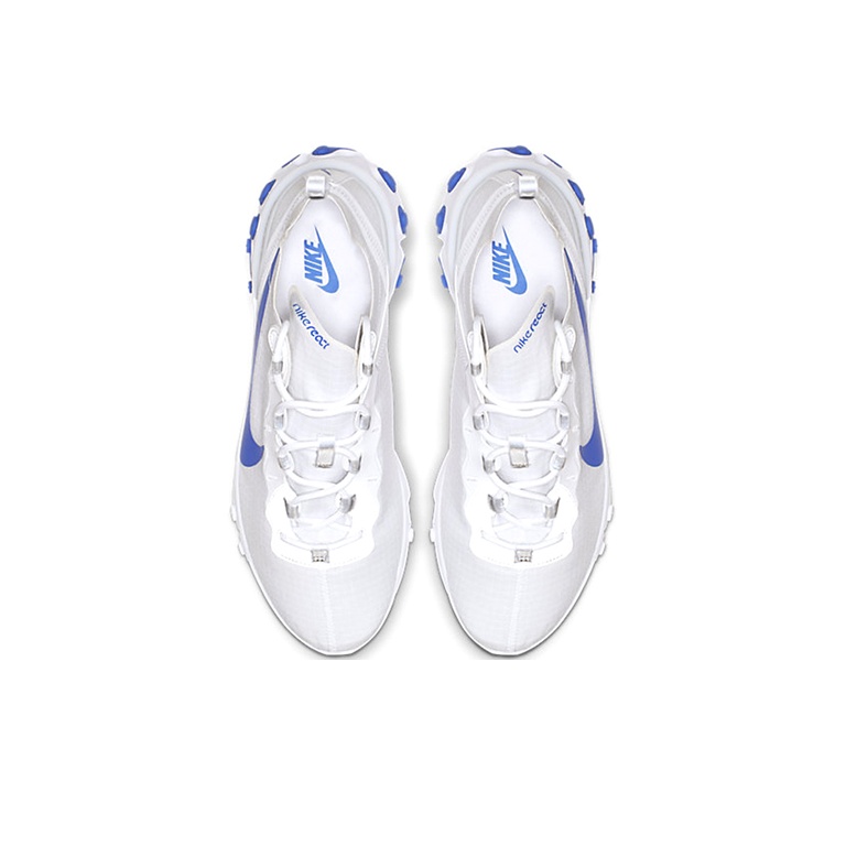 Nike React Element 55 White Game Royal POIZON