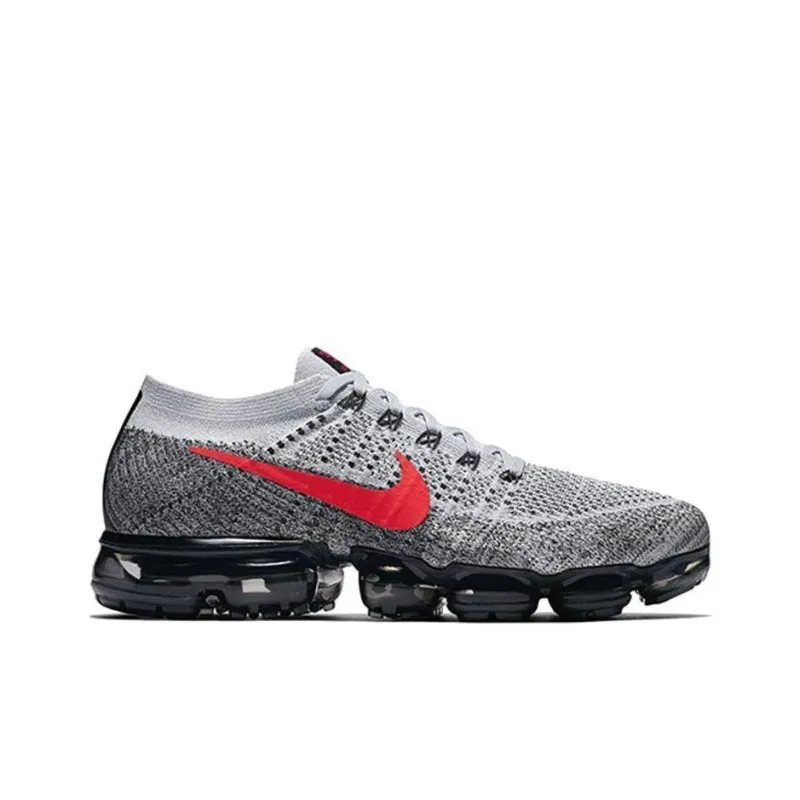 Nike Air VaporMax Platinum Red Black-1