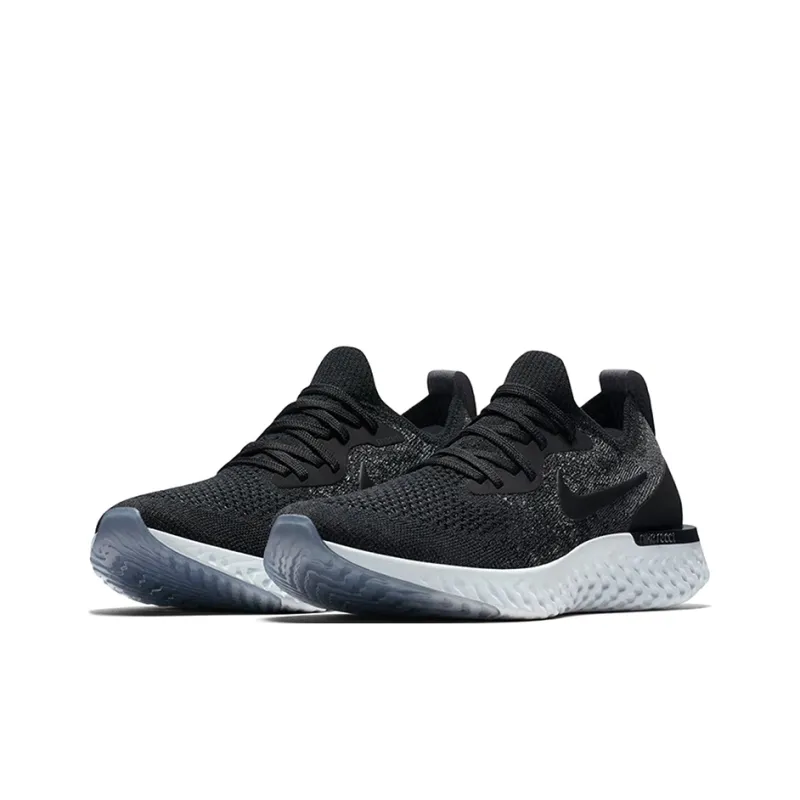 Nike Epic React Flyknit Black Dark Grey-1