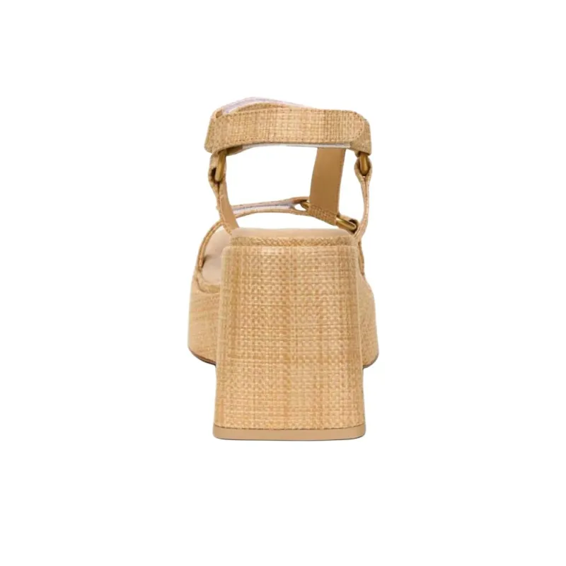 CULT GAIA Erin One Strap Sandals 10cm Women's Beige-3