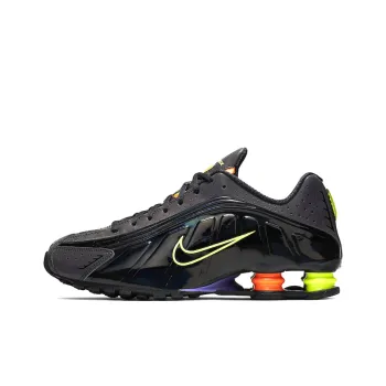 Nike Shox R4 Gel Black Neon