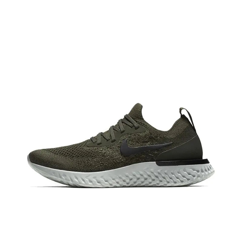 Nike Epic React Flyknit Olive Women's-0