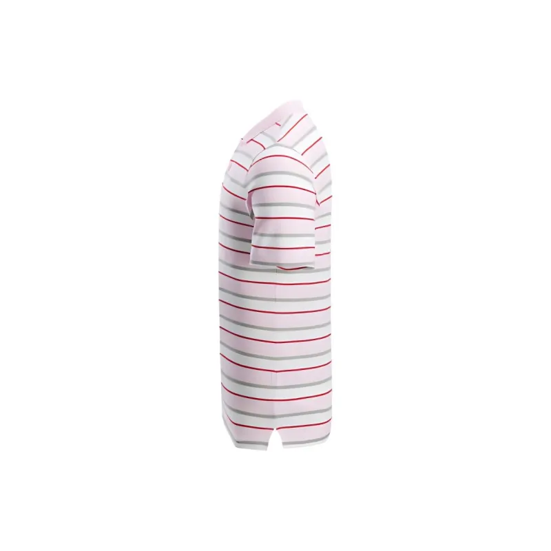 Nike Polo Shirt Men's Pink Stripes-2