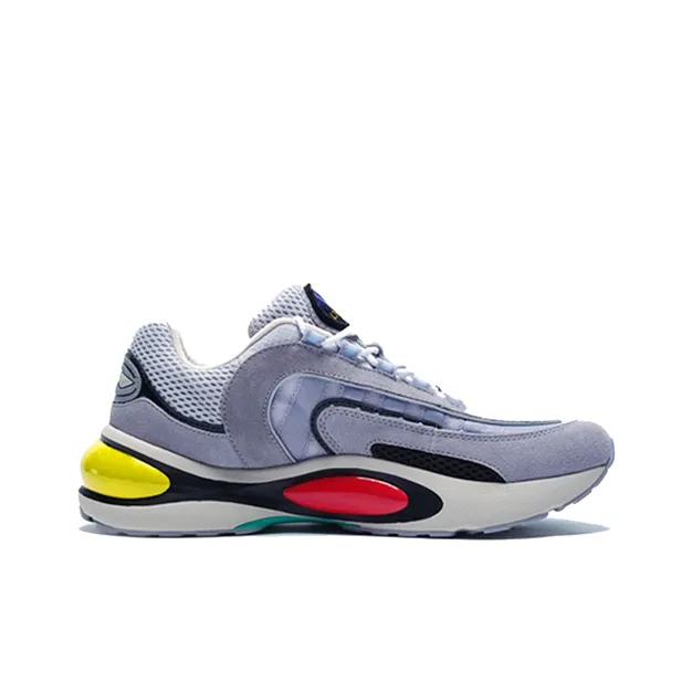 LiNing V8 Running Shoes Men's Gray 20th Anniversary Limited Edition-1