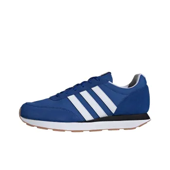 Adidas Run 60s Cushioned Slip-Resistant Low-Top Casual Running Shoes Men's Blue
