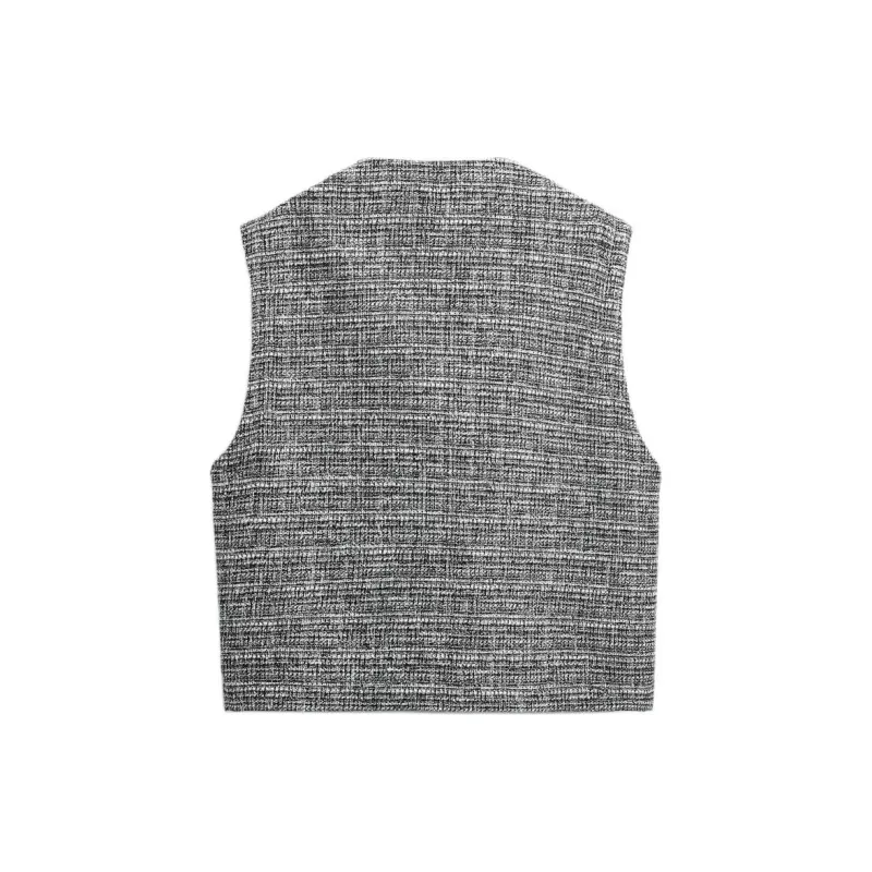 ZARA Tank Tops Men's Black/White-1