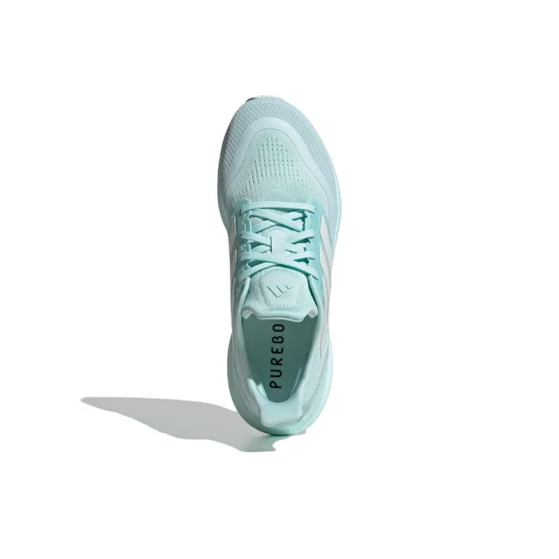 Adidas PUREBOOST 5 Anti Slip Wear Resistant Low Top Running Shoes Unisex Light Turquoise-3