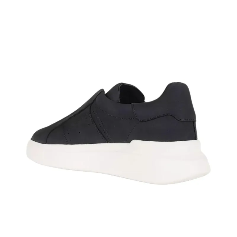 HOGAN Round Toe Lace Up Sneakers-3