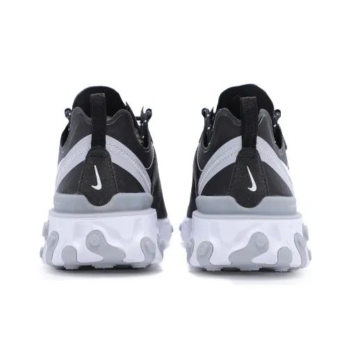 Nike React Element 55 Black White Grey Reflective-3