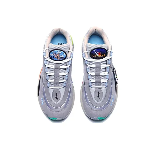 LiNing V8 Running Shoes Men's Gray 20th Anniversary Limited Edition-3
