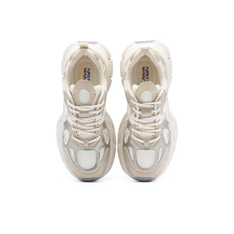 Feiyue Height Increasing Low-Top Chunky Sneakers Women's-2