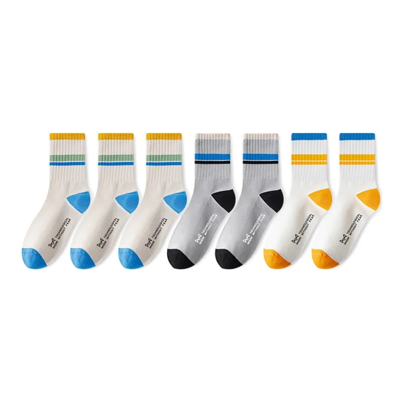 MIIOW Fruit Printing Series Mid Calf Socks Unisex Combo Set-18