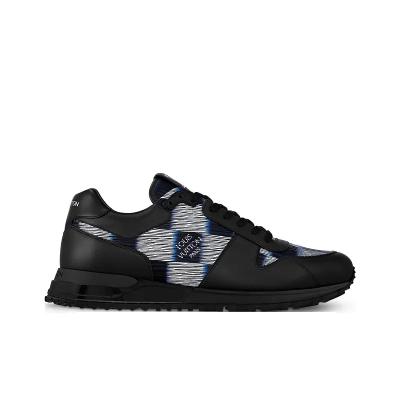 LOUIS VUITTON Run Away Low Top Casual Shoes Men's Black-1