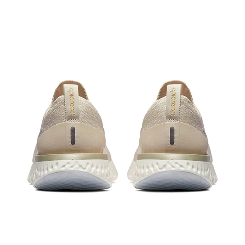 Nike Epic React Flyknit Light Cream Women's-2