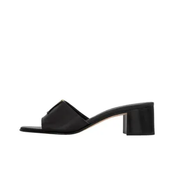LOUIS VUITTON Capri Slip Resistant Slide Slippers Women's Black