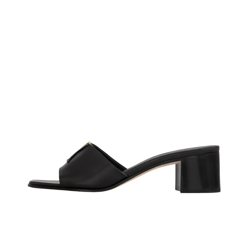 LOUIS VUITTON Capri Slip Resistant Slide Slippers Women's Black-0
