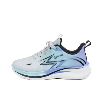 Feiyue Low-Top Running Shoes Men's Gray Purple Blue