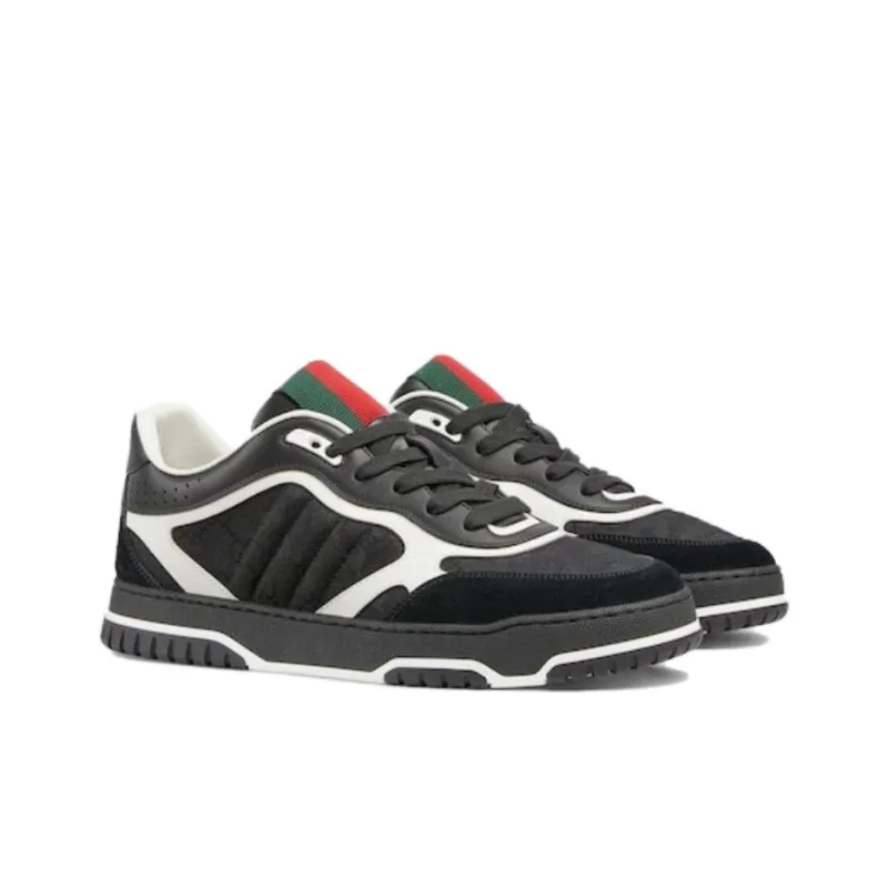 GUCCI Re Web Sneaker 'GG Canvas Black'-2