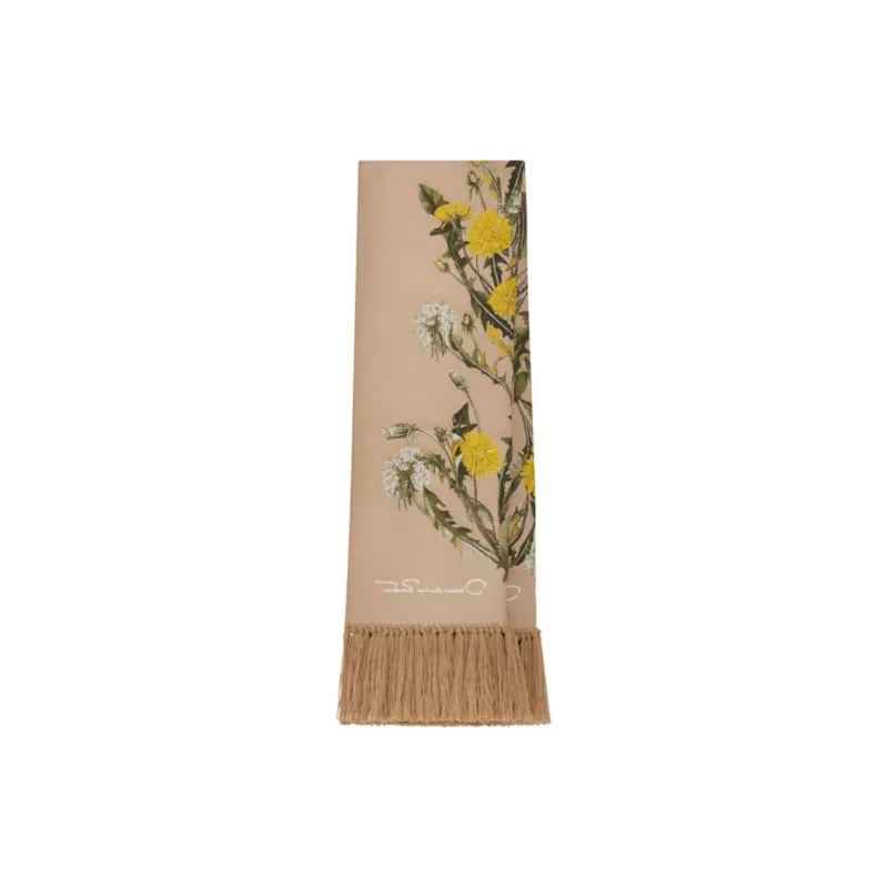 Oscar De La Renta Spider Chrysanthemum Wrap Scarf-1