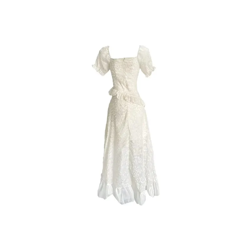 JOSR Short Sleeved Dress Women's Apricot-1
