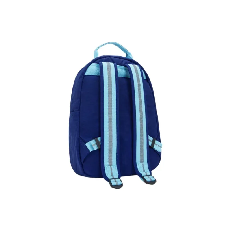 Kipling Recycled Polyamide Backpack Small Size Unisex Blue-2