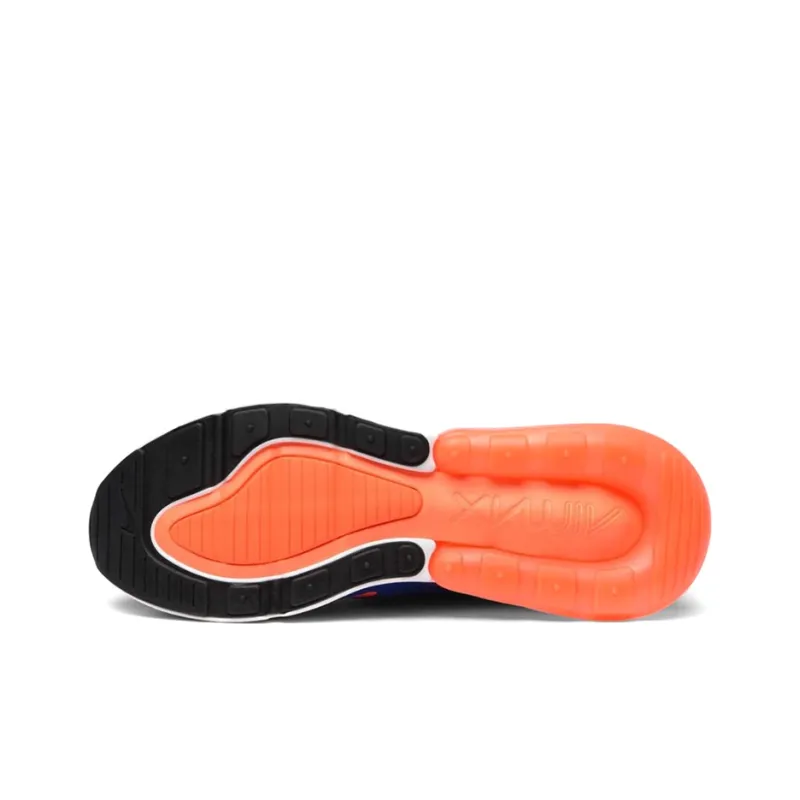Nike Air Max 270 Flyknit Racer Blue Total Crimson-5