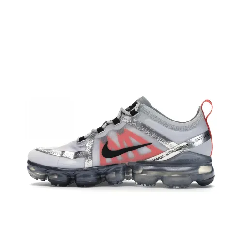 Nike Air VaporMax 2019 Pure Platinum Team Orange