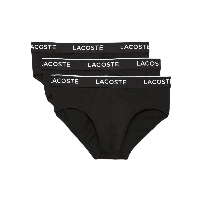 LACOSTE Underpants Men's 3 Pack Black-0