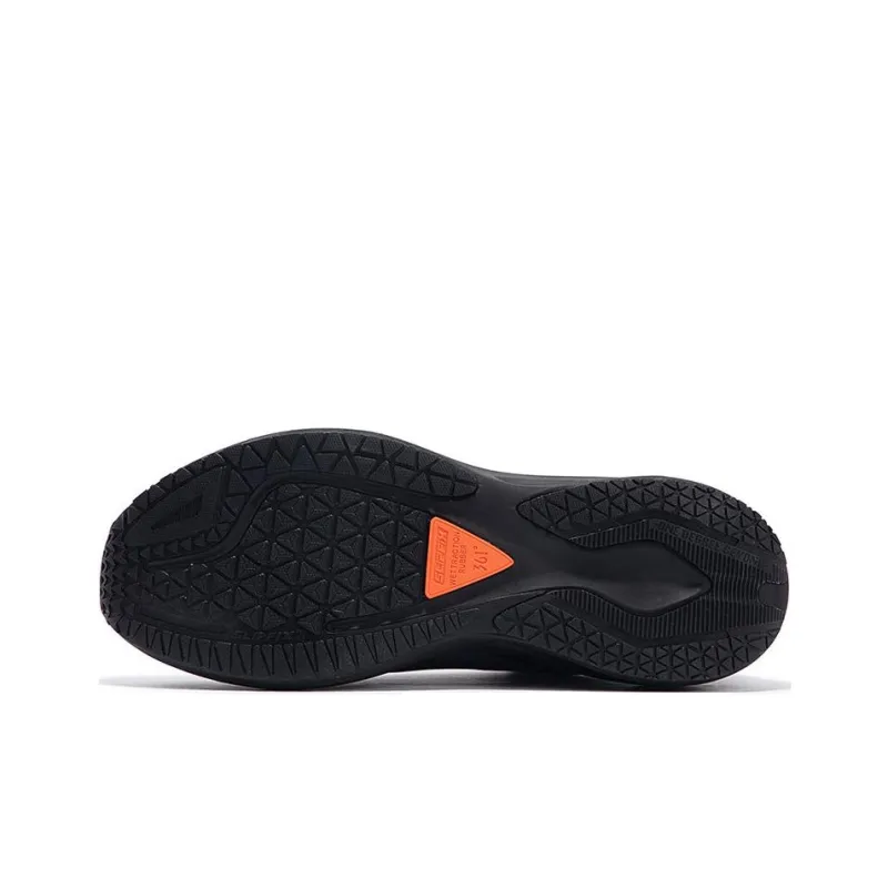 361° Abrasion Resistant Low Top Running Shoes Men's Black-4