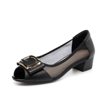 EGCHI Casual Single Shoes Women's Black