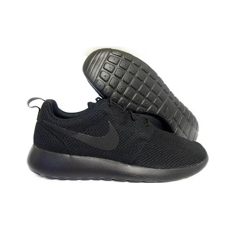 Nike Roshe Run Triple Black-3