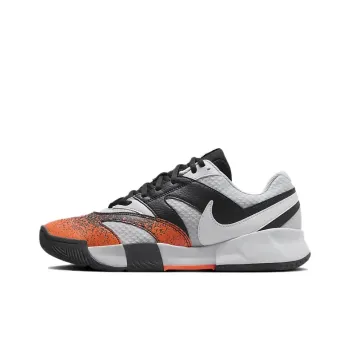 Nike Court Lite 4 Premium Pure Platinum Black Hyper Crimson White