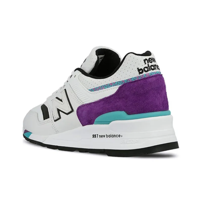 New Balance 997 White Purple Teal-1