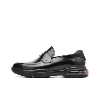 CHARRIOL Air Cushion Shoes Air Cushion Men's Casual Shoes Leather Shoes Men's Black